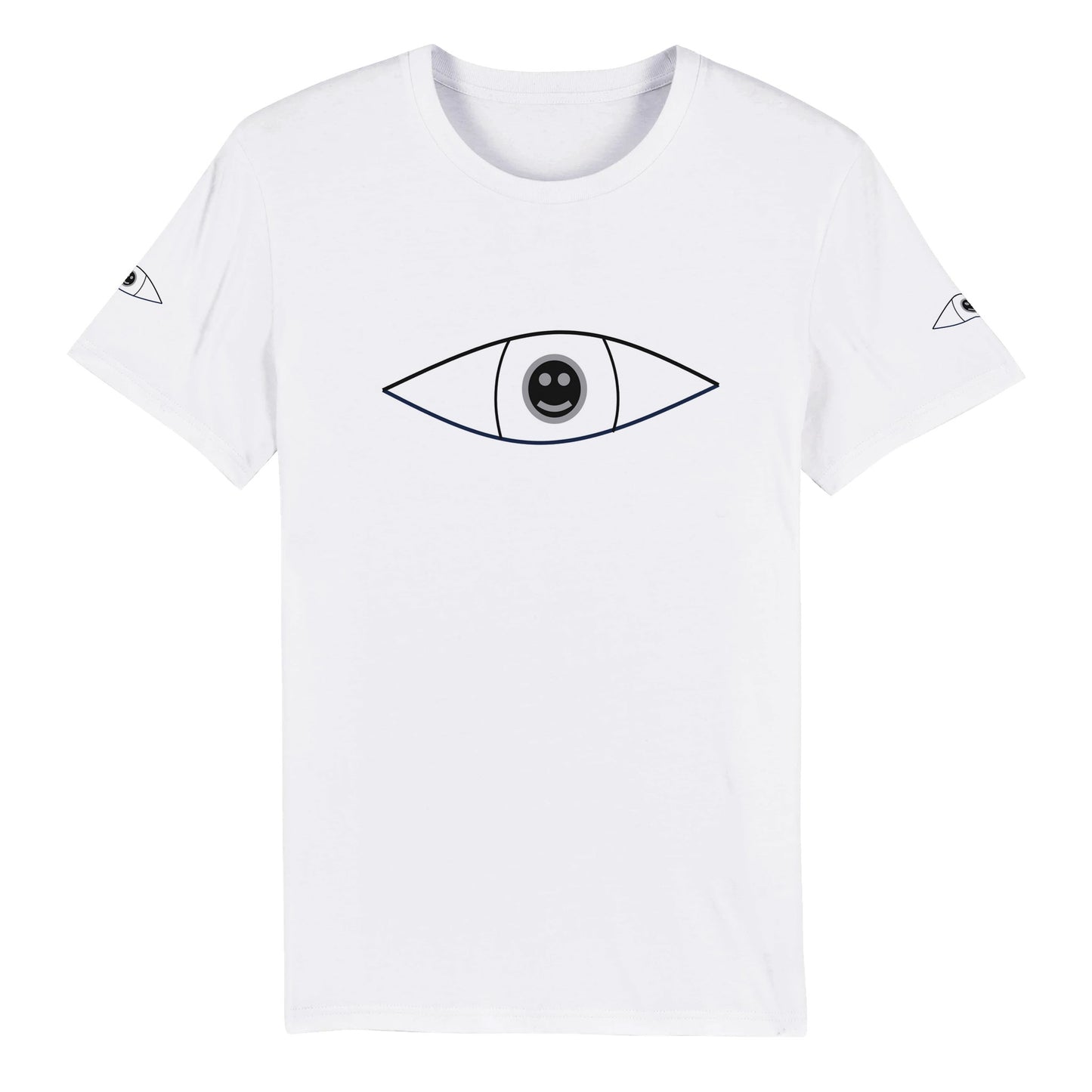 EyE's T-shirt (White top / Black eye)