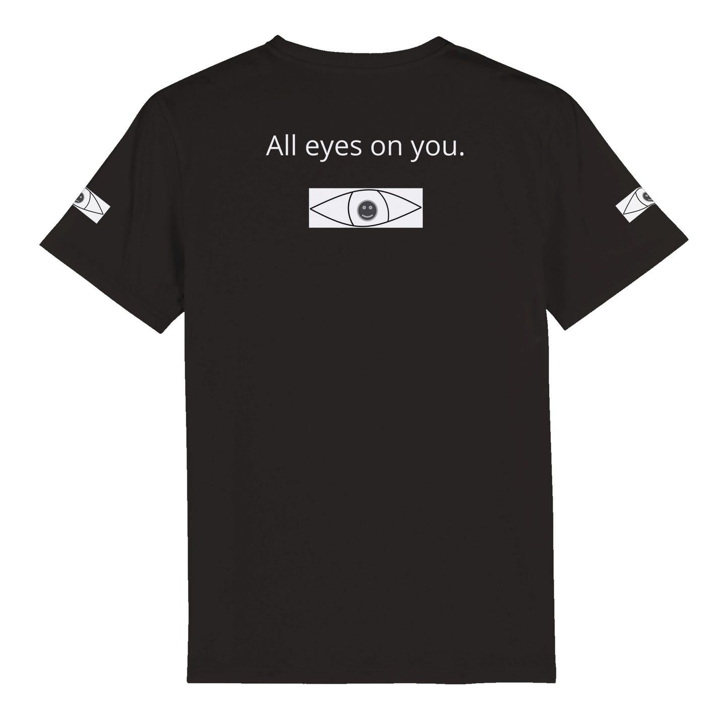 Eye's Crewneck T-shirt (black top black eye)